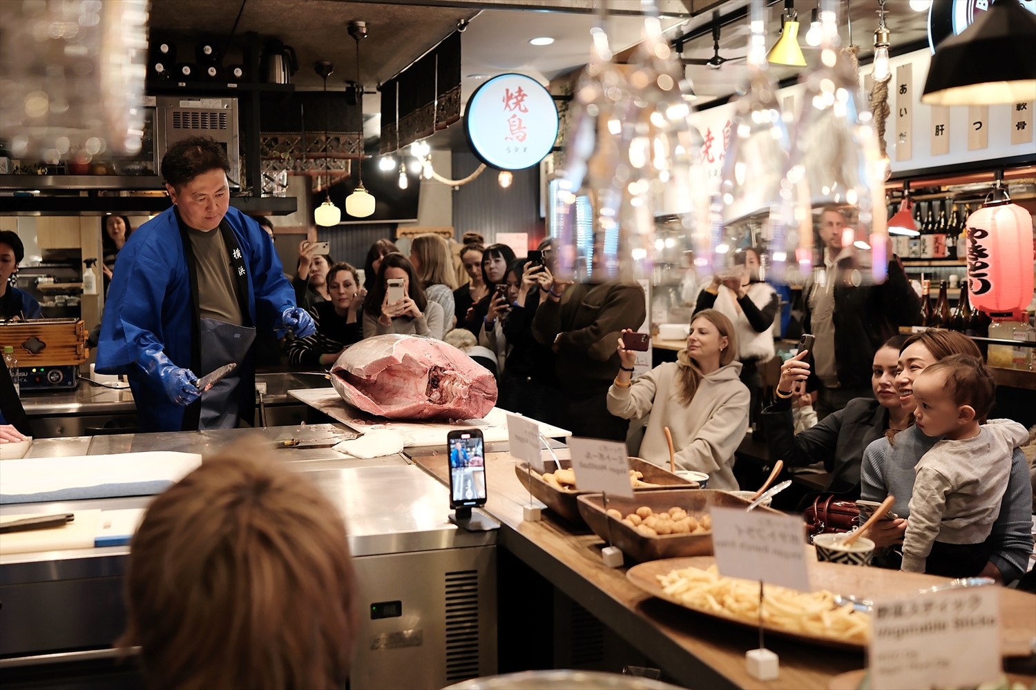 貸切パーティー（横浜ドリームランド×横浜芸者×マグロ解体ショー）